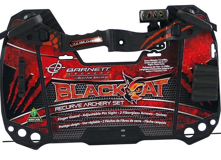 Barnett Blackcat arco ricurvo SET 15-20 lbs accessori inclusi